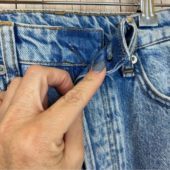 Rag & Bone Maya High Rise Ankle Slim Jean MISSING Button Size 25 - Picture 6 of 16